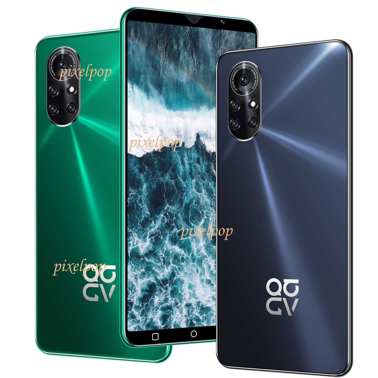 Nowa8 pro smartphone Cell Phones Unlock Touch Screen Phone Androids Camera Telephone HD Display Face Recognition