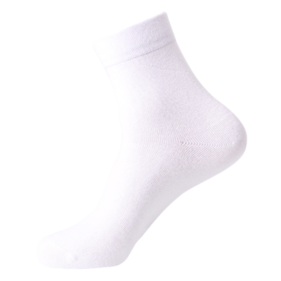 Daily Wear Soft Cotton Crew Socks with Relaxed Fit