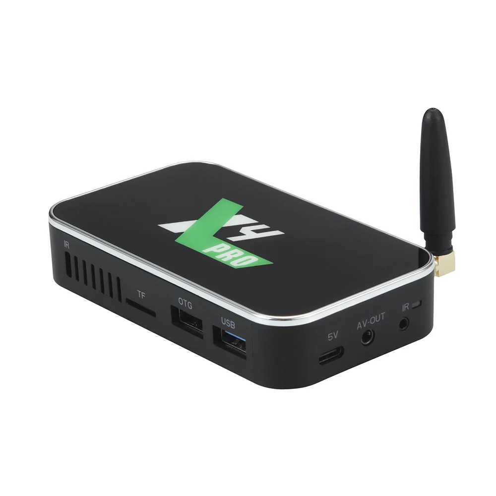New X4 X4Q PRO TVBOX 4GB 32GB X4 PLUS Amlogic S905X4 Android 11 Smart TV Box BT4.0 1000M X4 Cube Top Box 4K Media Player X250325