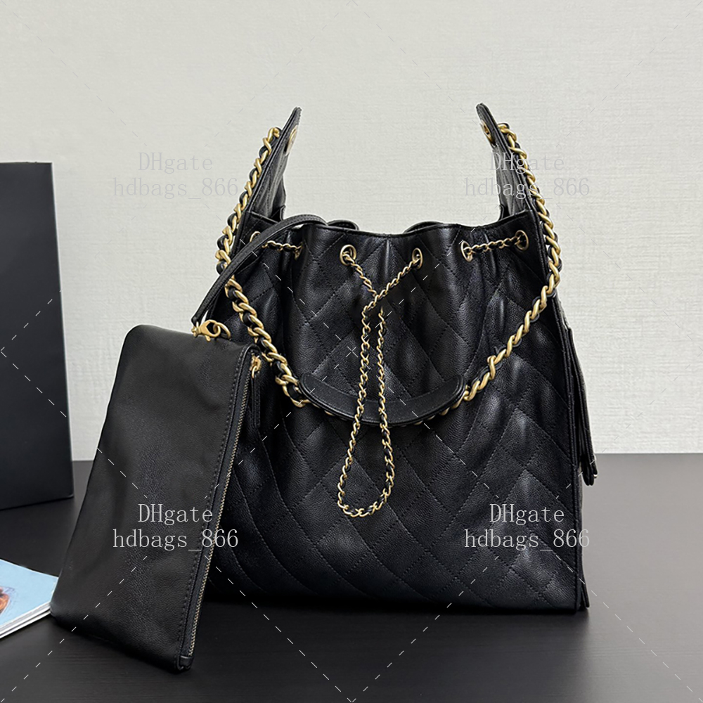 Designer bag luxury shoulder bag leather handbag mirror quality tote bag 40CM Chain Bag with box C699