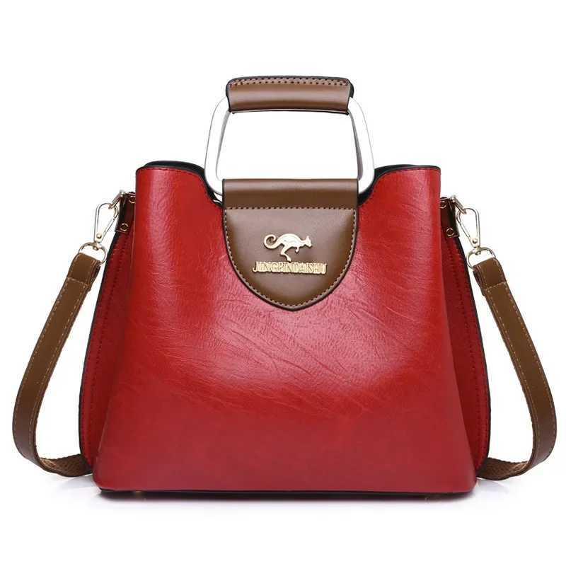 PU soft leather texture handbag new crossover womens bag niche design fashionable shoulder bag large capacity handbag Z250324