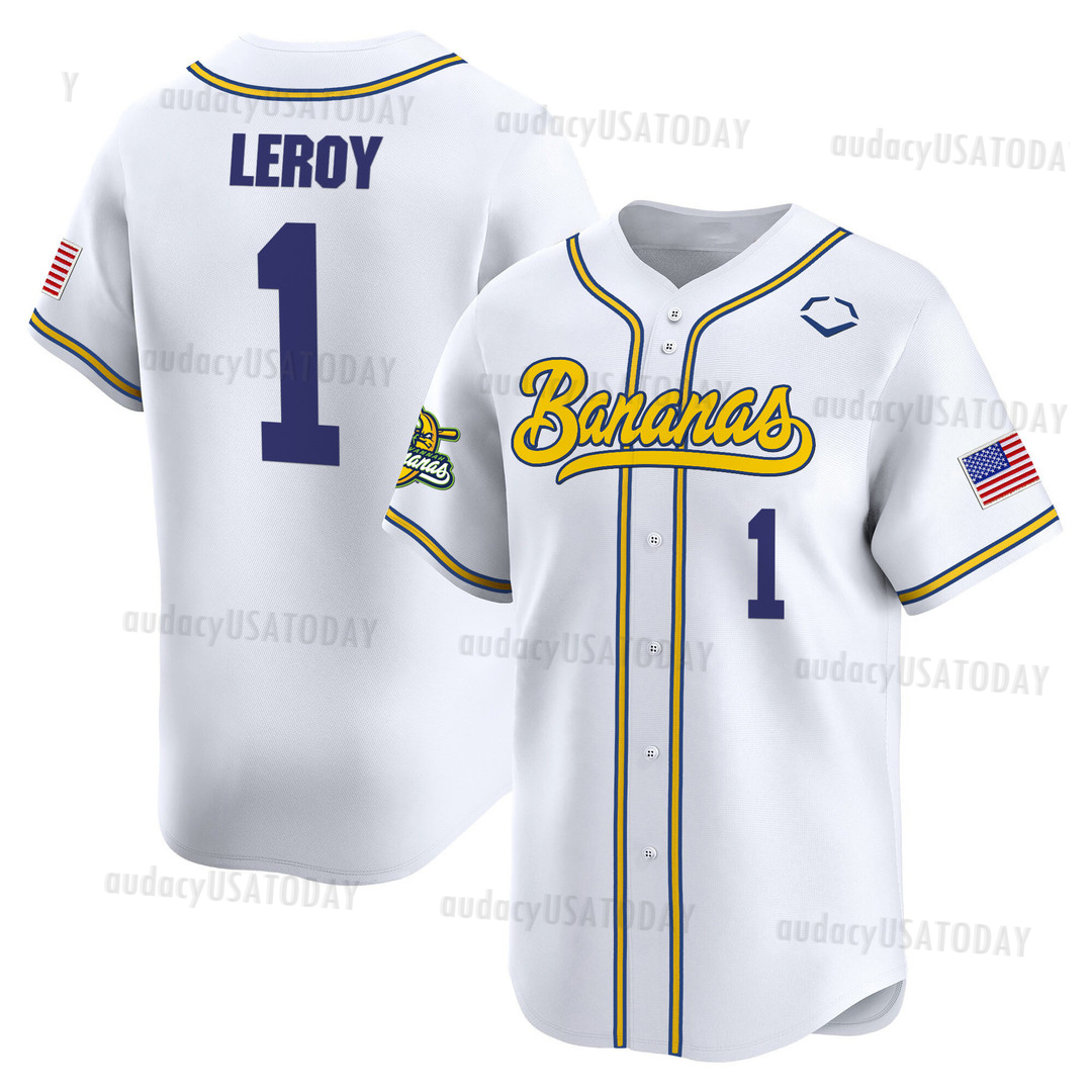 Custom 2024 Savannah Baseball Jersey Any Name Number Bananas Men Women Youth Baseball Jerseys55