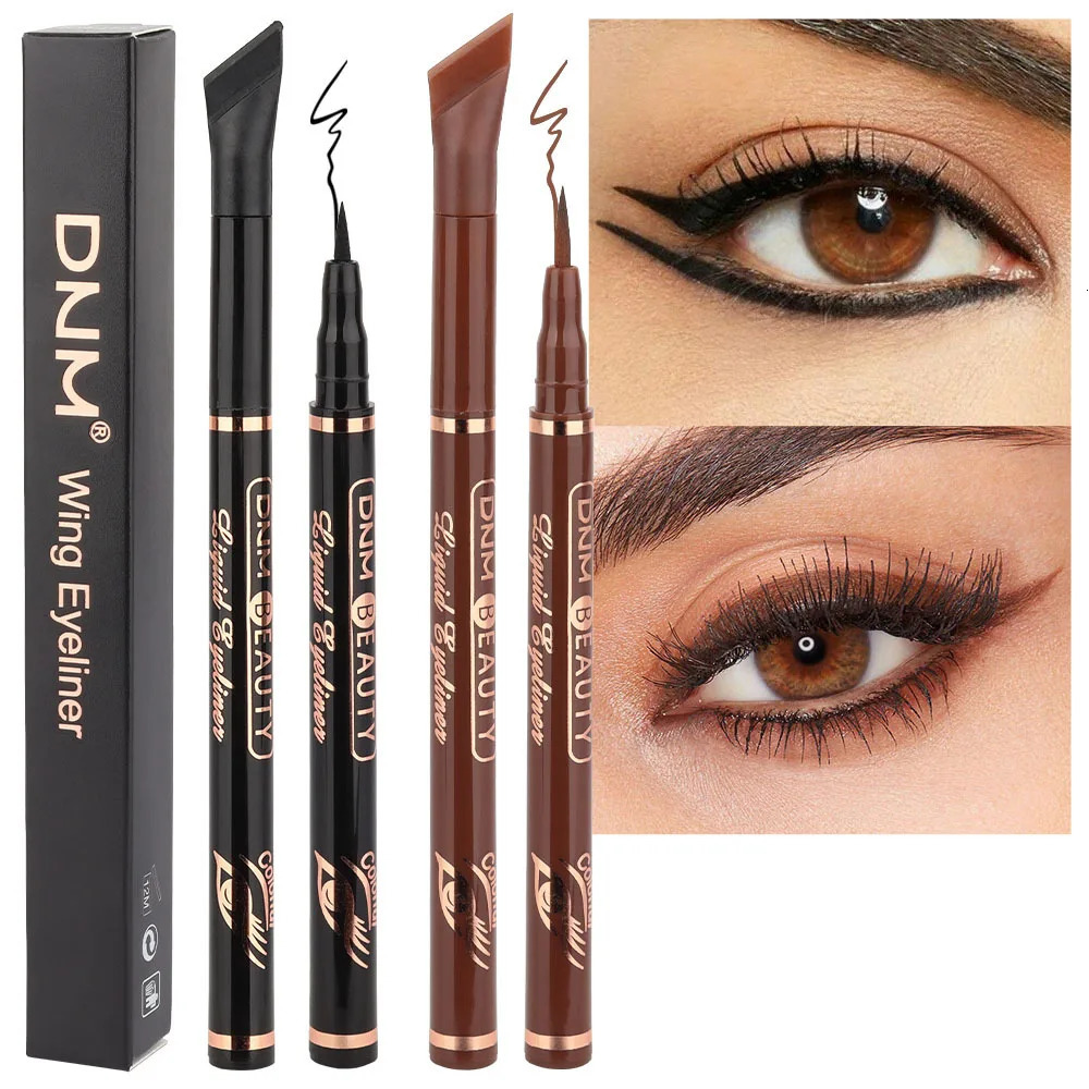 12 Colors Matte Liquid Eyeliner Pen Black Purple Makeup Waterproof Quickly Drying Smooth Ultra-thin Eye Liner Wing Tips Cosmetic 250324