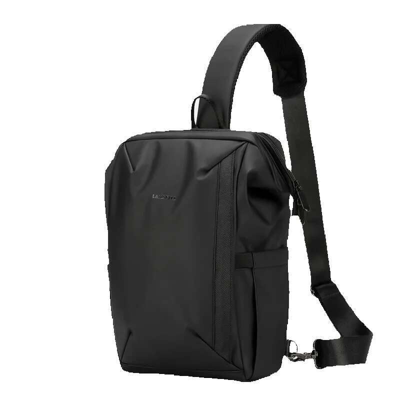 Men's Waterproof Chest Bag Lightweight Crossbody Sg Pack With Quick Access, Durable Oxford Shoulder Backpack For Outdoor