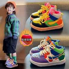 New childrens casual shoes seasonal childrens sports shoes painted duck basketball sports shoes boys and girls sports shoes board shoes W250324