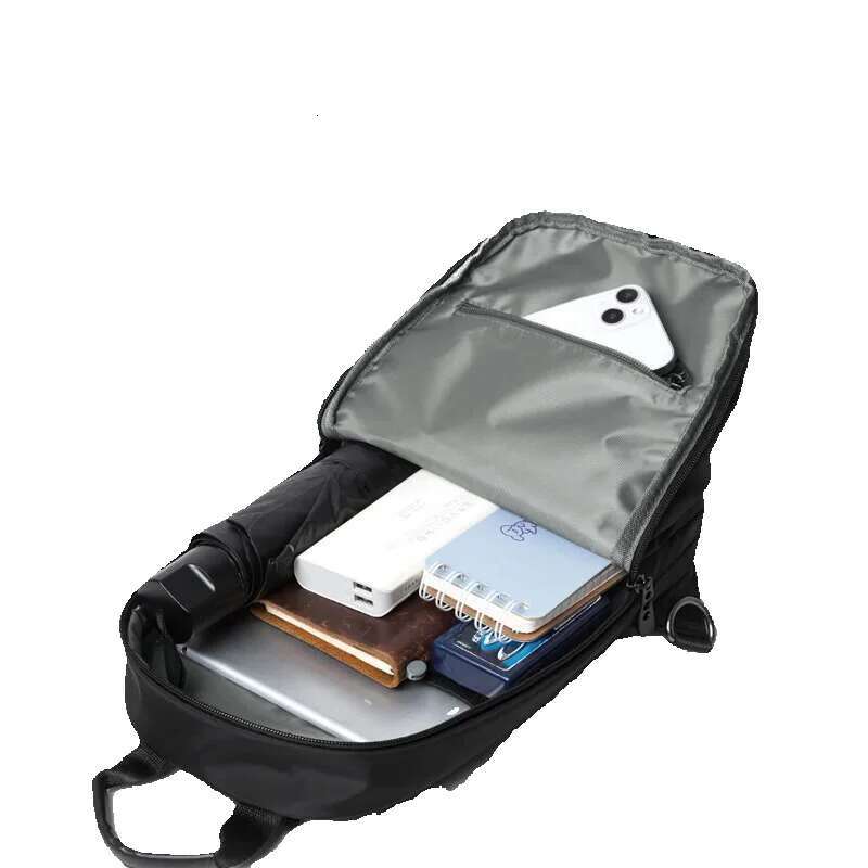 MOYYI Sg For Men, Waterproof Nylon Chest With Adjustable Strap, Anti Theft Sport Travel Crossbody Bag