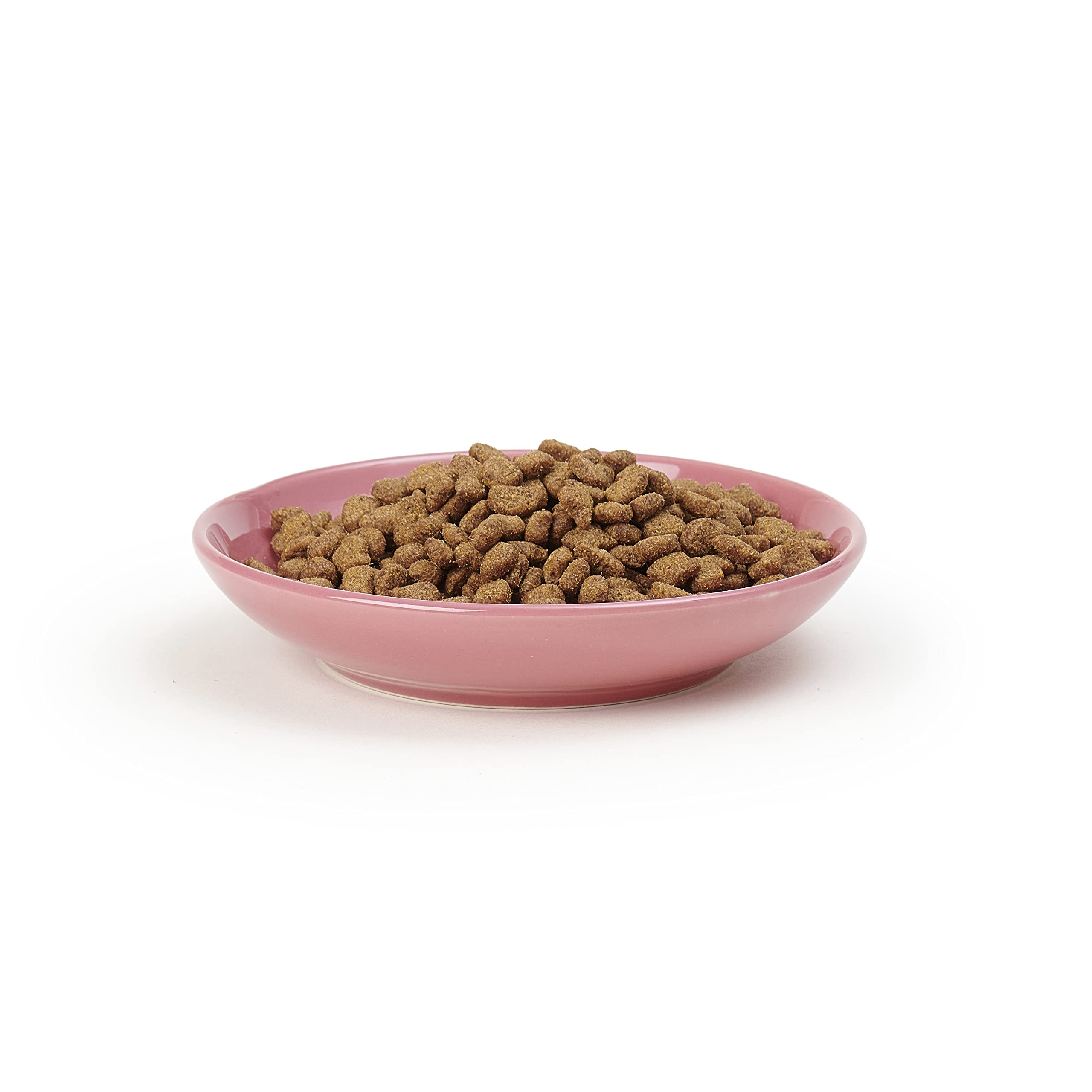 Cat-Friendly Washable Ceramic Food Bowl Silly Cat Logo, Durable 2 Cups Size, Perfect for Basin Use