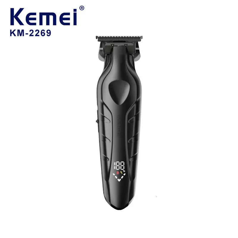Kemei KM-2269 Upgraded Professional Electric Hair Trimmers Rechargeable Hair Cutter Clippers For Barber Shop 250324