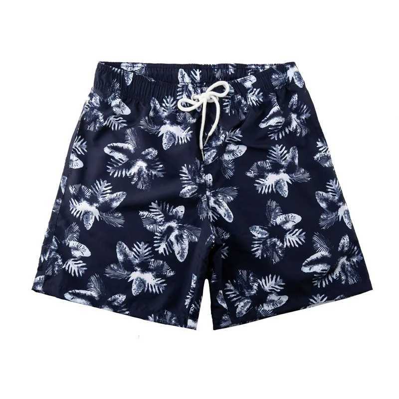 Summer mens running shorts jogging gym fitness printing training fast drying beach shorts W250324