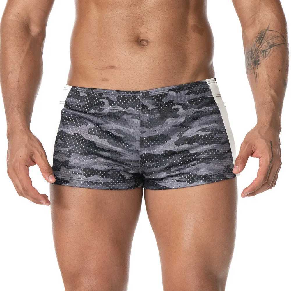 AIMPACT Mens Running Sports Training Camouflage Casual Shorts 3-inch Mens Wear Shorts W250324