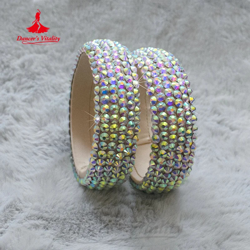 Belly Dance Bracelet Drill Bracelet Stone Jewelry Hand Cuff Bellydancing Oriental Dance Accessories Bracelet 250318