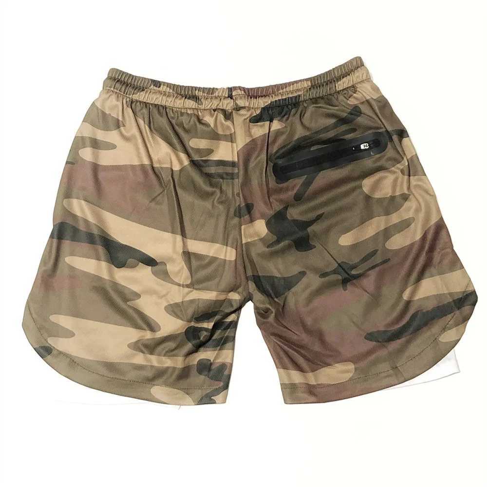 2-inch running shorts for men summer quick drying shorts gym fitness and bodybuilding Bermuda mens training track shorts bottom W250324