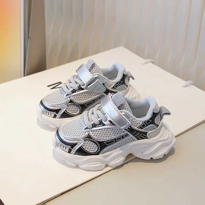 Childrens sports shoes breathable running shoes suitable for children anti slip 2024 waist boys girls school outdoor sports basketball sports shoes W2