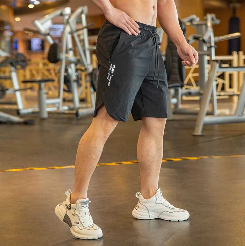 Running sprinting mens training marathon fast drying summer slimming fitness gym sports sprinting zipper pocket running sprinting W250324