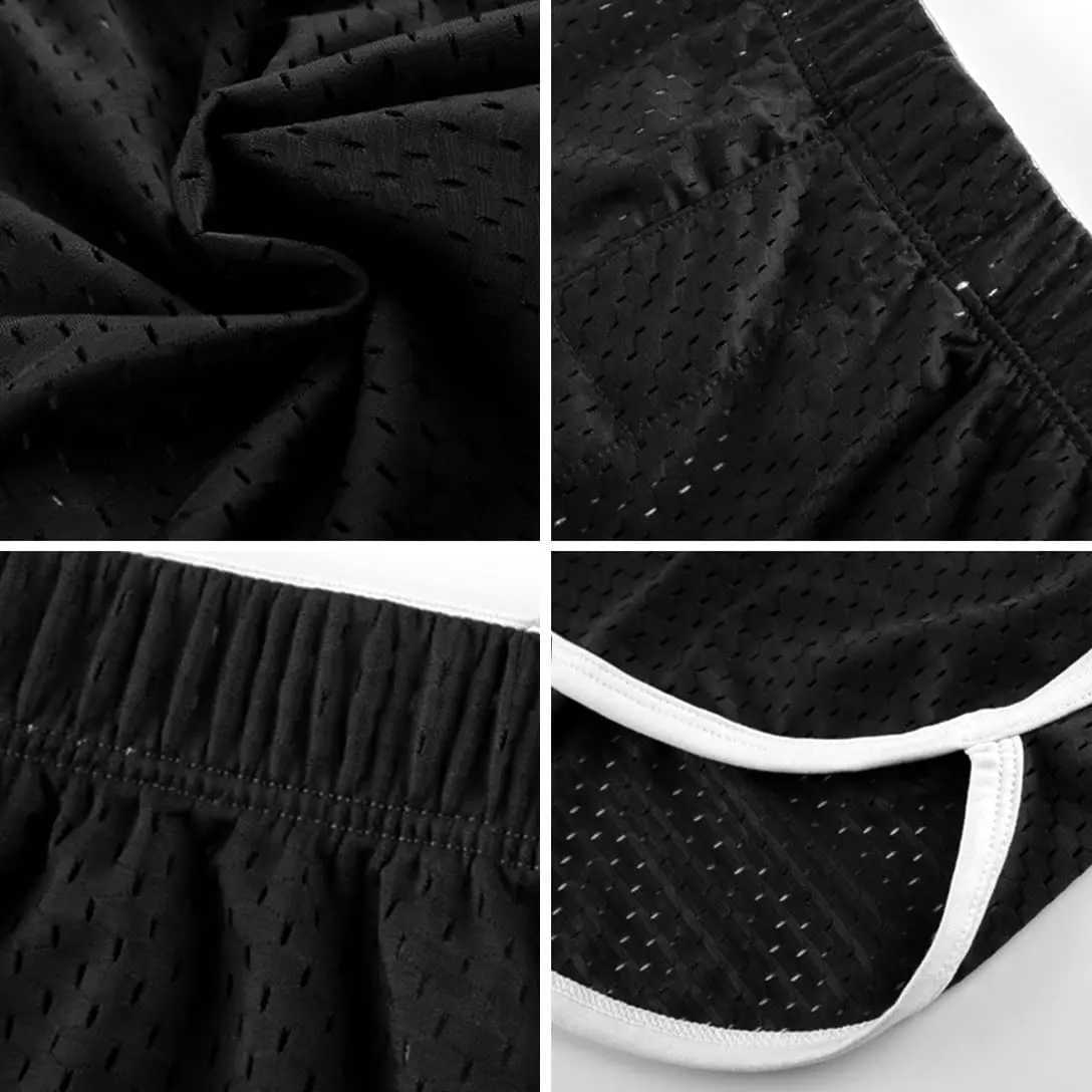 AIMPACT Mens Mesh Boots Shorts 3-inch Lounge Running Shorts with Split Side W250324