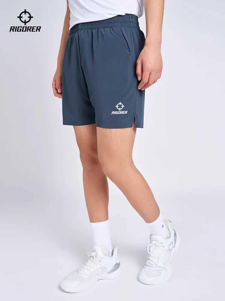 RIGORER 2024 New Mens Basketball Shorts Summer Sports Fitness Breathable Pants Knitted W250324