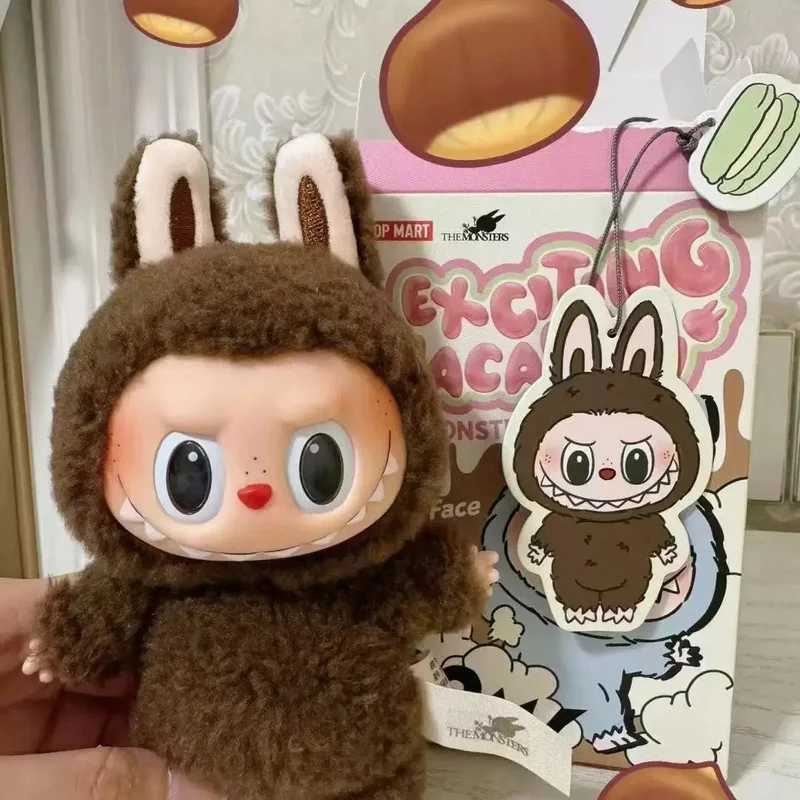 Labubu Chestnut Cocoa Fashion Blind Box Plush Toy Bag Pendant Decoration Childrens Toy Mystery Box Surprise Gift 1 1 CopyT250325