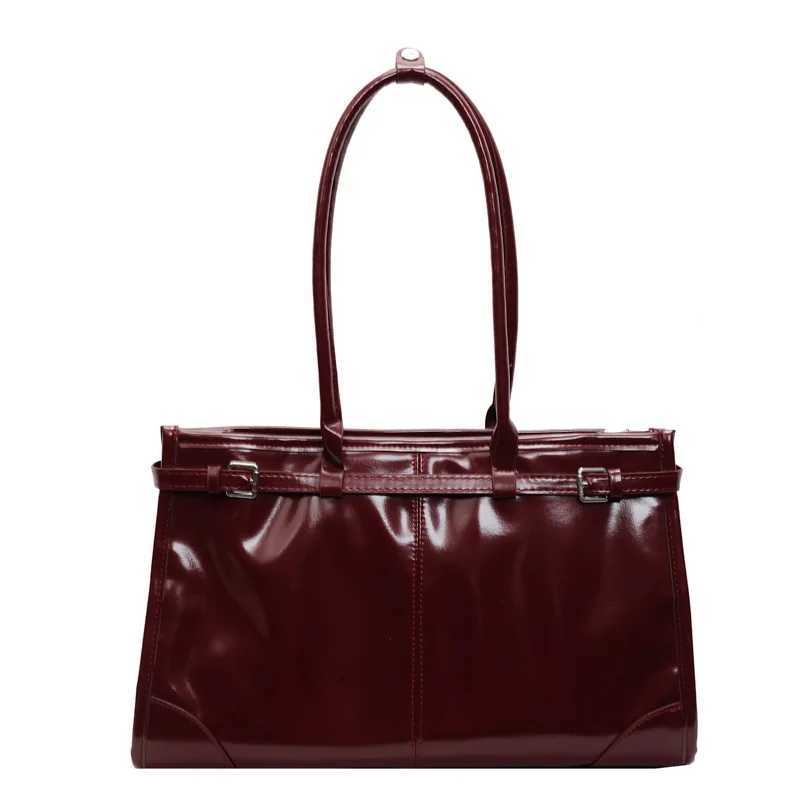 Handbags - Designer hot Oil PU Leather Shoulder Bag Retro Crossbody, Womens Large Bucket Handbag Y250324
