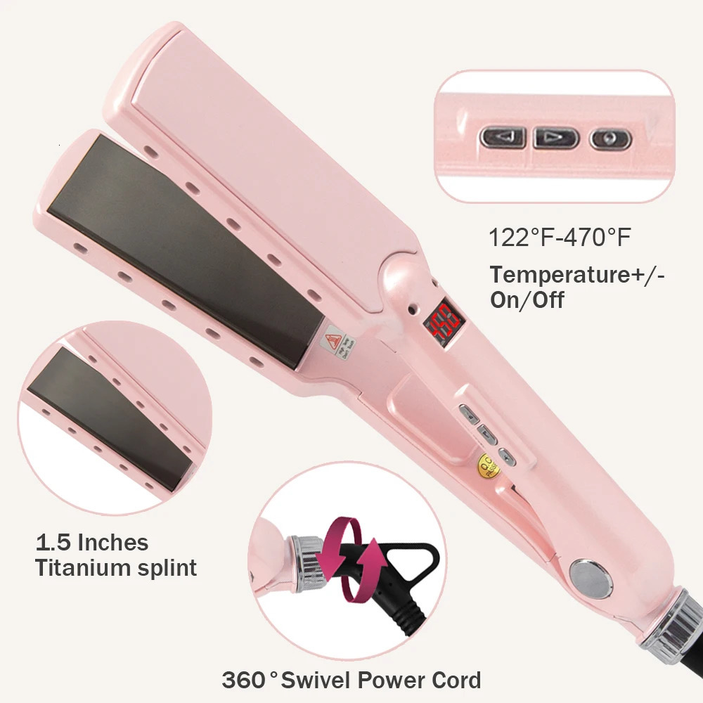 480 Hair Straightener Keratin Treatment Hair Flat Iron Professional Floating Plates Straightening Irons 100-240V 250324