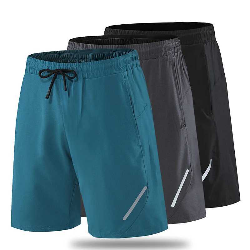 Sports shorts mens running summer cooling thin quick drying basketball loose fitness training casual Capris shorts W250324