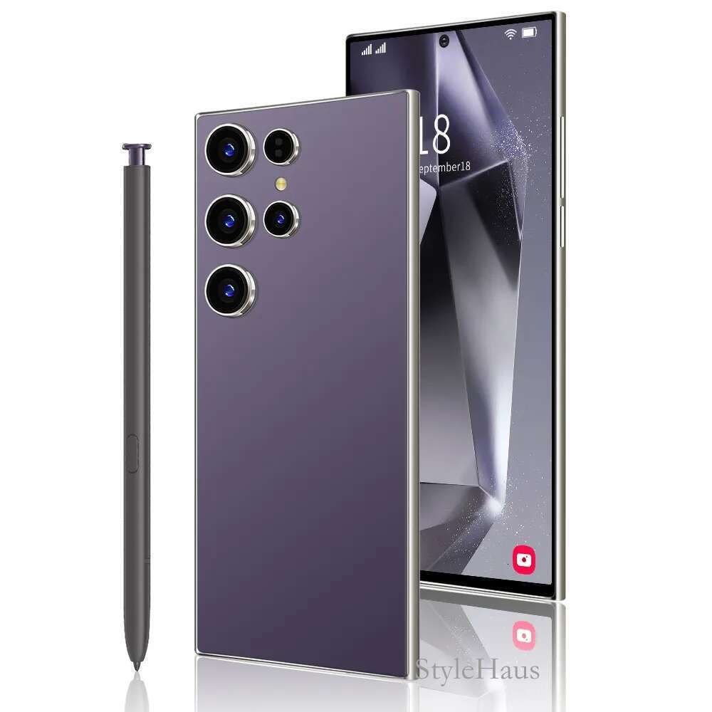 S24 Ultra 4G 3G 2G Smartphone Dual SIM Android Phone 6.8HD+ HD Display 64GB 128GB