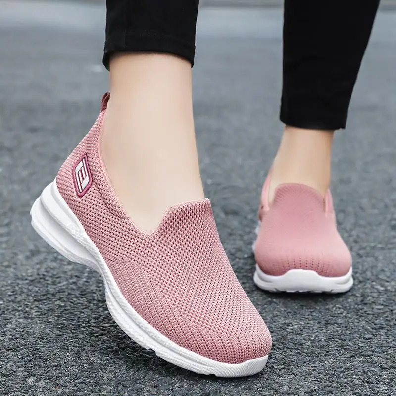 Spring Womens Loafers Comfortable Female Sip On Shoes Ballet Flats Socks Sneakers Tennis Zapatilas Mujer Women Casual Shoes 250317