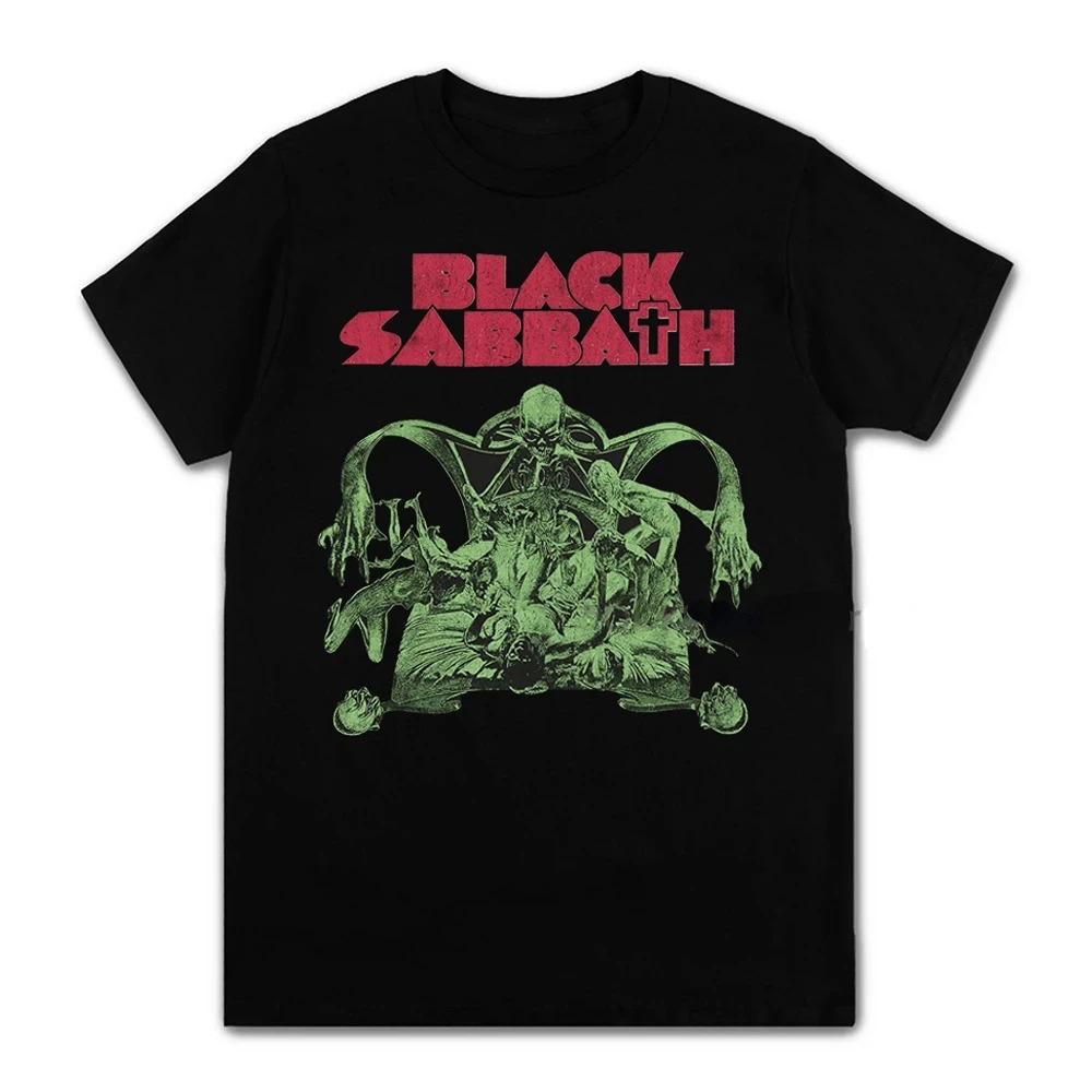 Black Metal Rock Band T shirt Men Women Fashion Casual Graphic Short Sleeve Short Sleeve Plus Size T Shirt Unisex 62474 250325