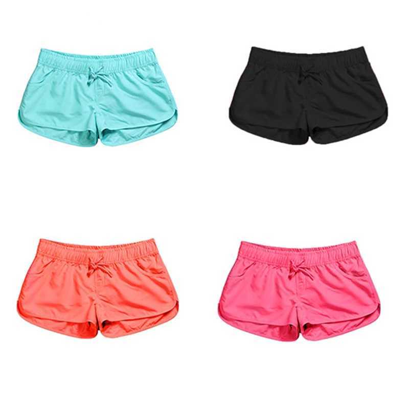 Summer Womens Marathon Running Shorts Training Fitness Running Yoga Sports Shorts Comfortable Breathable Gym Shorts W250324