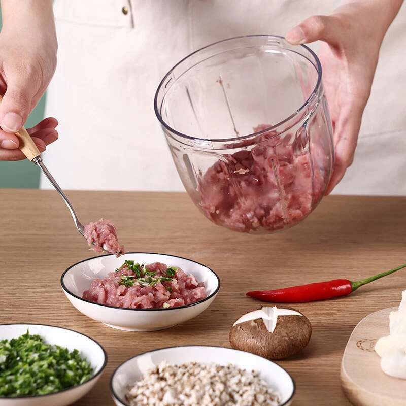 Multi Meat Mincer Onion Cutter Rotate Kitchen Cooking Accessories For Garlic Press Crusher Vegetable Chopper