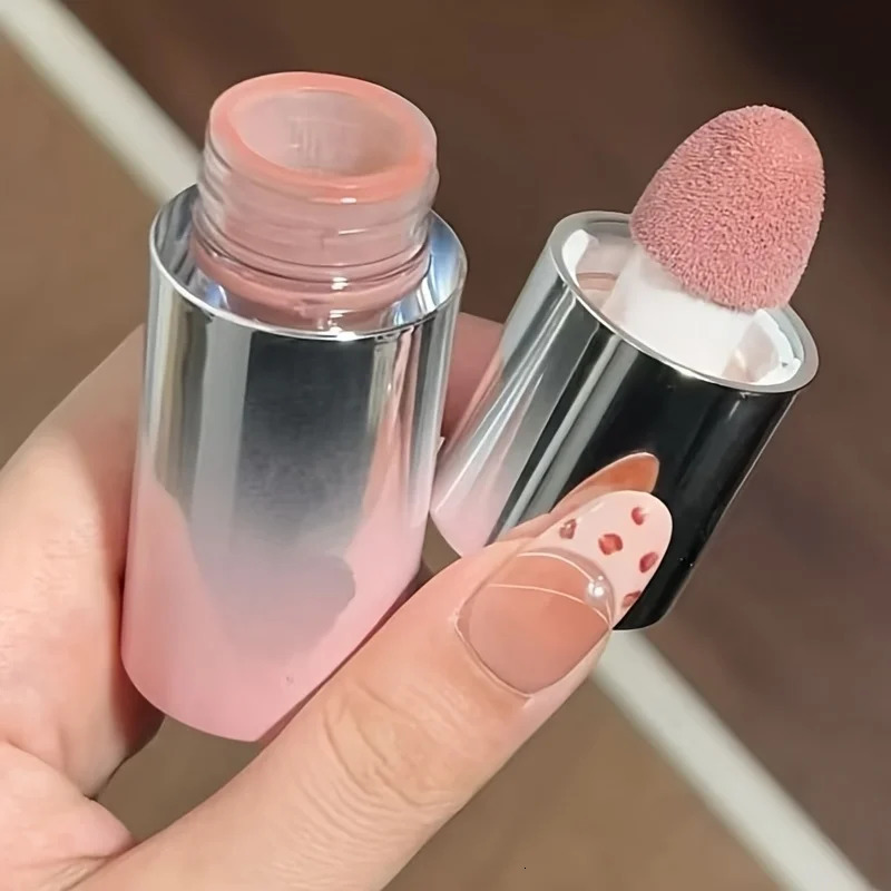 Herorange Liquid Blush Stick with Sponge Tip Suitable for Lips and Cheeks Waterproof and LongLastingC olorC orrectionS uitablef orA llS kinC 250324