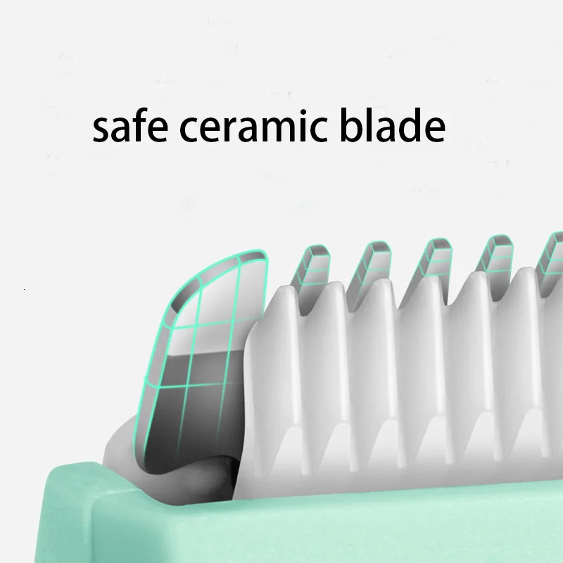 Kemei 811 Baby Hair Clipper Quiet Hair Trimmer for Kids and Children Waterproof Rechargeable Cordless Haircut Kit Ceramic Blade 250324