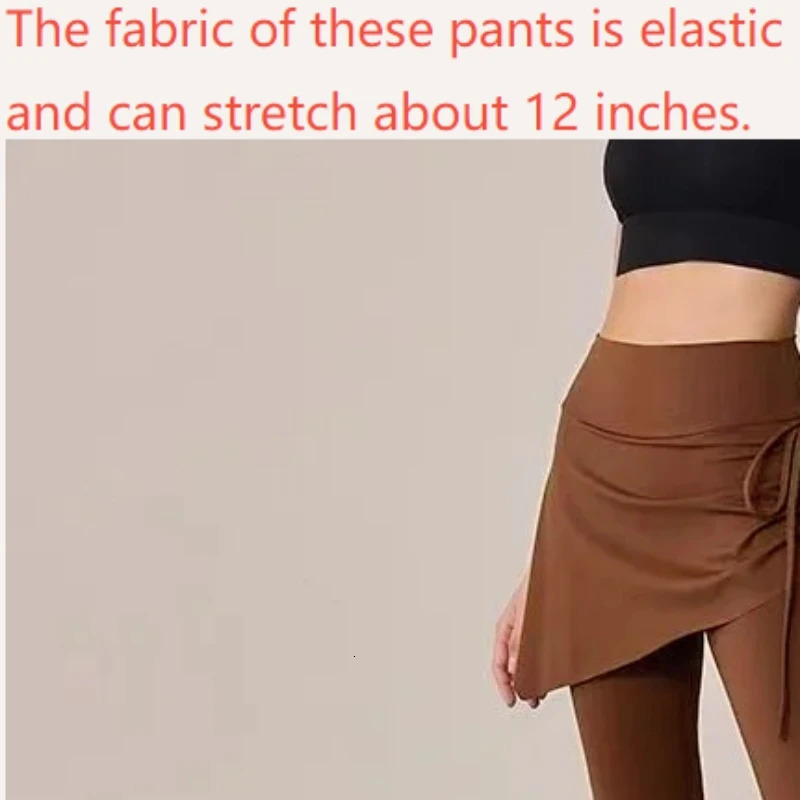 2piece womens yoga pants elastic boots cut sportswear chic shirt high waisted ultrathin gym glitter 250324Z