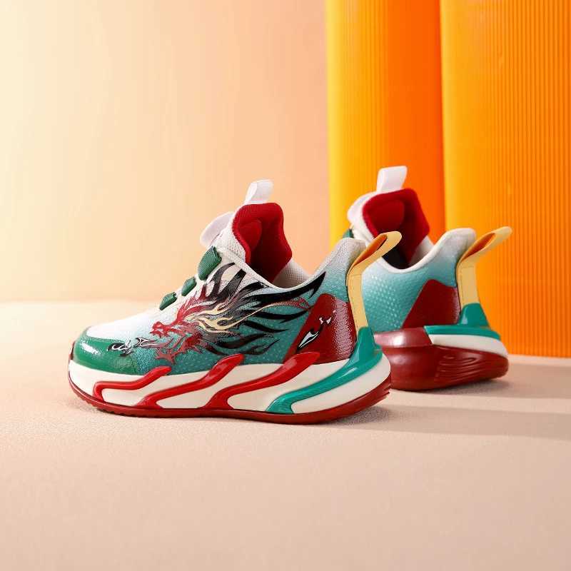 Fashionable childrens sports shoes lightweight breathable running shoes childrens casual sports shoes boys and girls 2025 new design shoes W250324