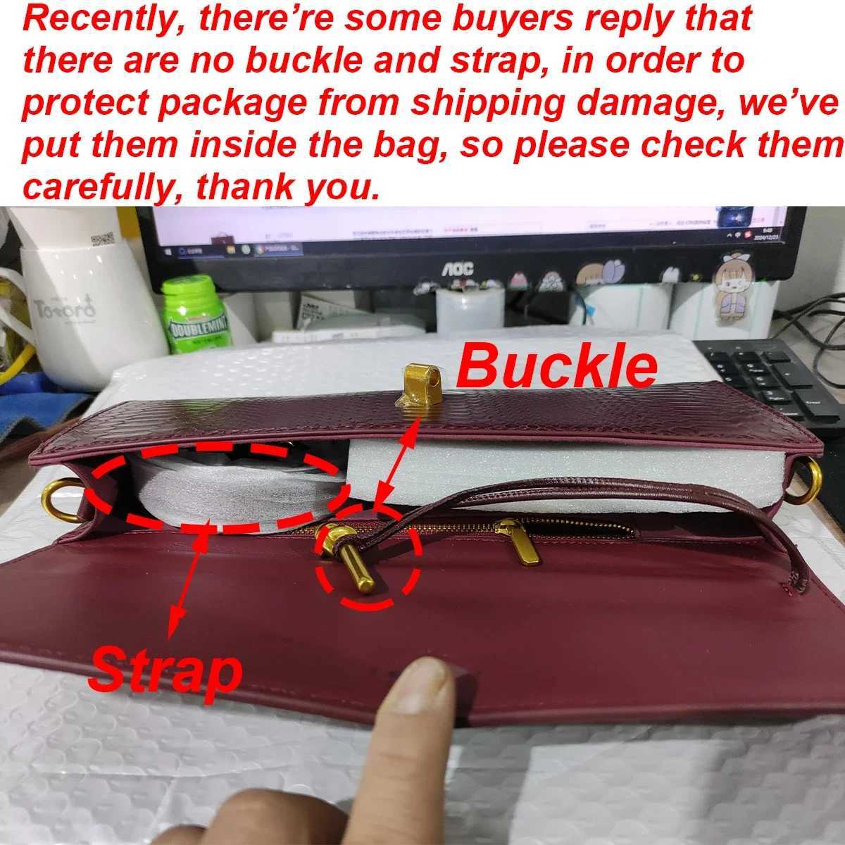 Design Womens Evening Handbag Long Wallet Crocodile Pattern Cross Shoulder Bag Fashion Set Z250324