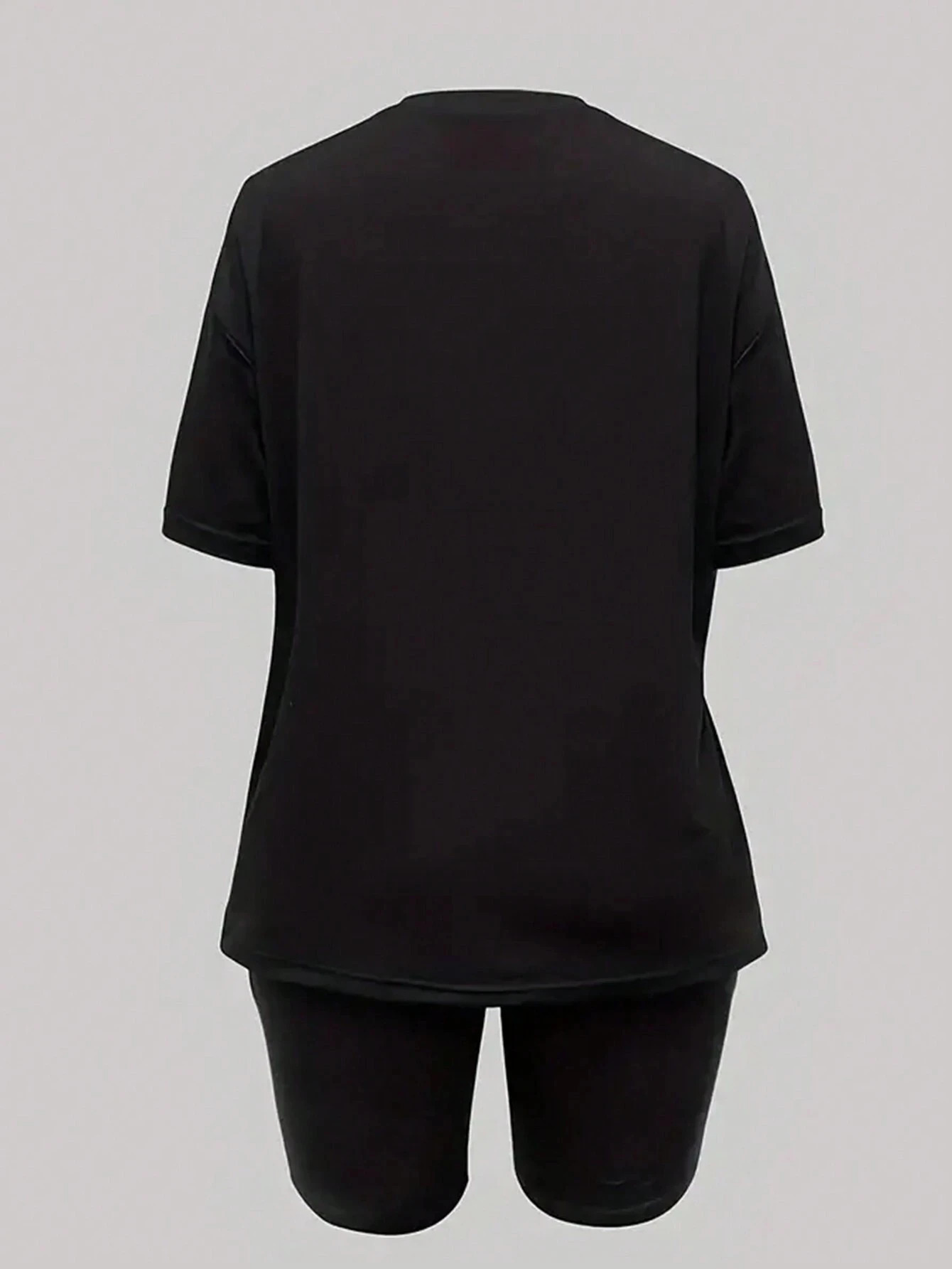 Sunflower Butterfly Beautiful Printed Womens T-shirt Two Piece Set Fashion Shorts Comfortable Breathable Shirt 250322