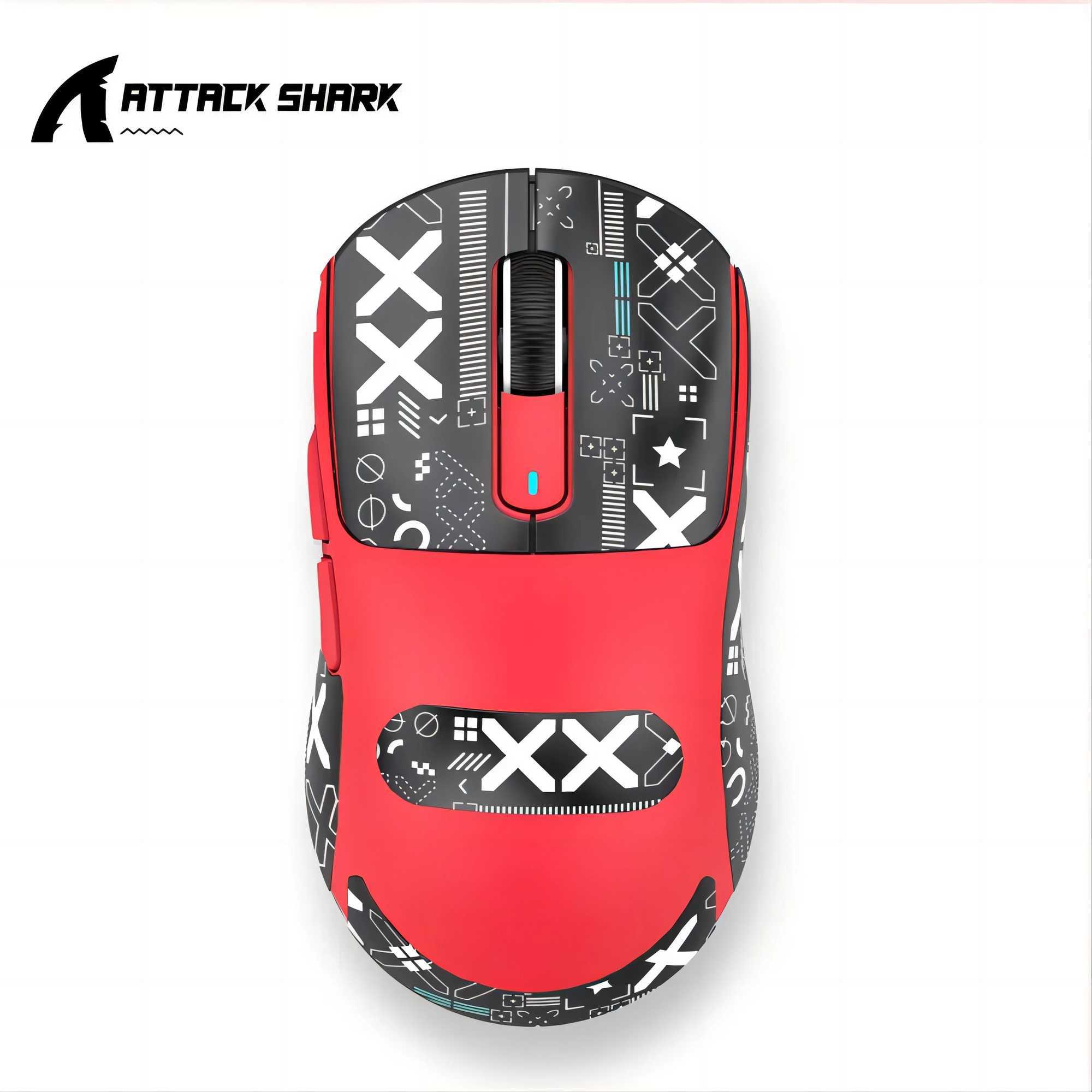 Attack Shark X3 PixArt PAW3395 Wireless Mouse 26K DPI Lightweight Mouse the third mock examination Macro Game Mouse Laptop/win/mac O250325