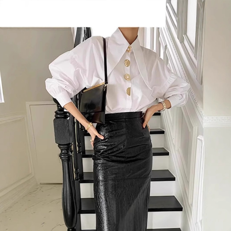 2025 Spring Shawl Coat Irregular Long Skirt Set