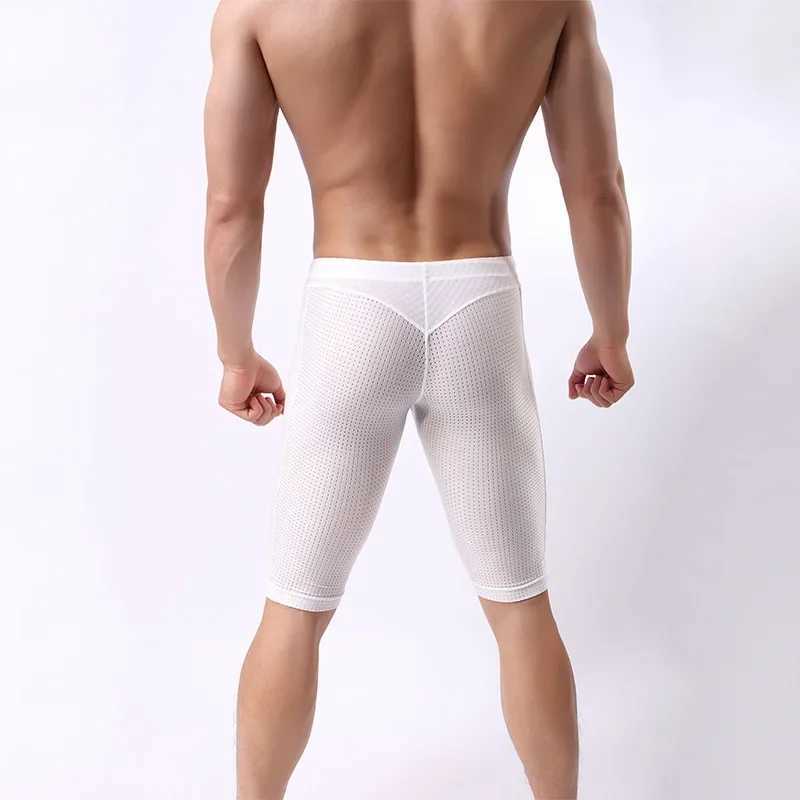 Mens Running Tight Compression Short Leg Sportswear Fitness Exercise Basketball Yoga Training Exercise Slow Running W250324