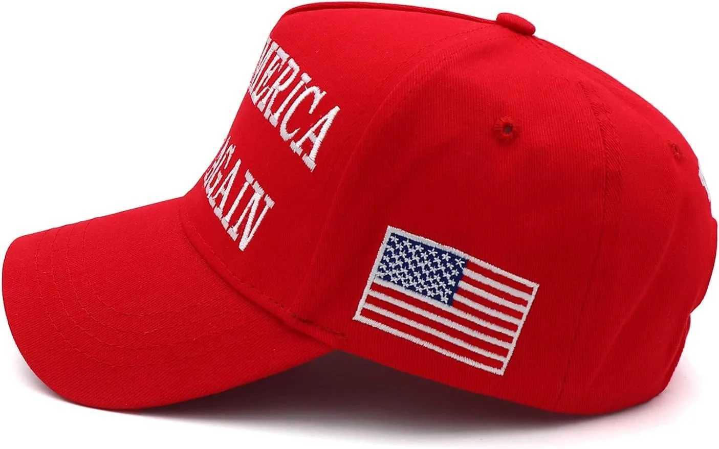 Fashion baseball cap MAGA 2024 US snapshot cap adjustable outdoor sports cap hip-hop cap trend solid colorXJ250325
