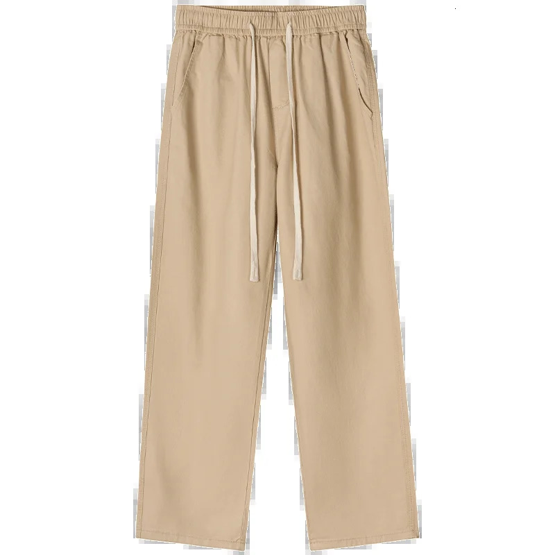 highquality cotton mens loose casual durable straight pants SXXXL 250322