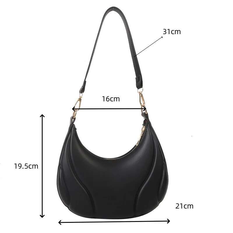 2025 New Retro Solid Color Saddle Bag High Quality Leather Shoulder Bag Suitable for Women's Designer Fashion Crossbody Bag4