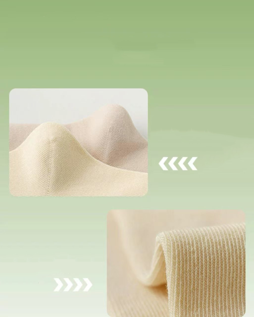 Light Beige Invisible Socks with Breathable Material for Comfort