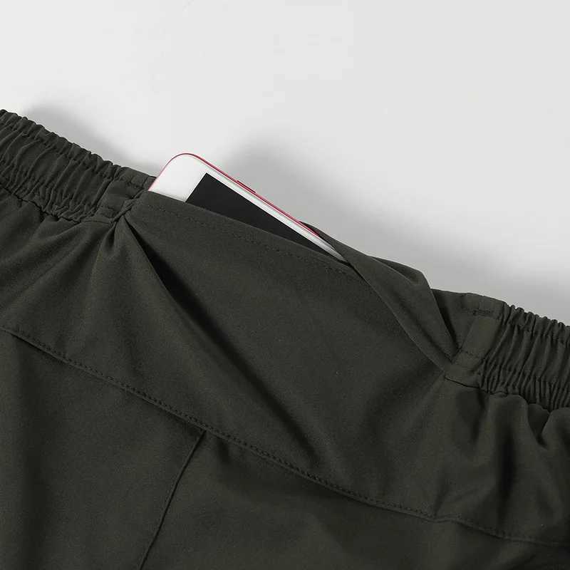 ARLUXEO Running Shorts Mens Fitness Training Shorts Outdoor Exercise Slow Running Multi Pocket Sports Clothes Quick Drying Yoga B206 W250324