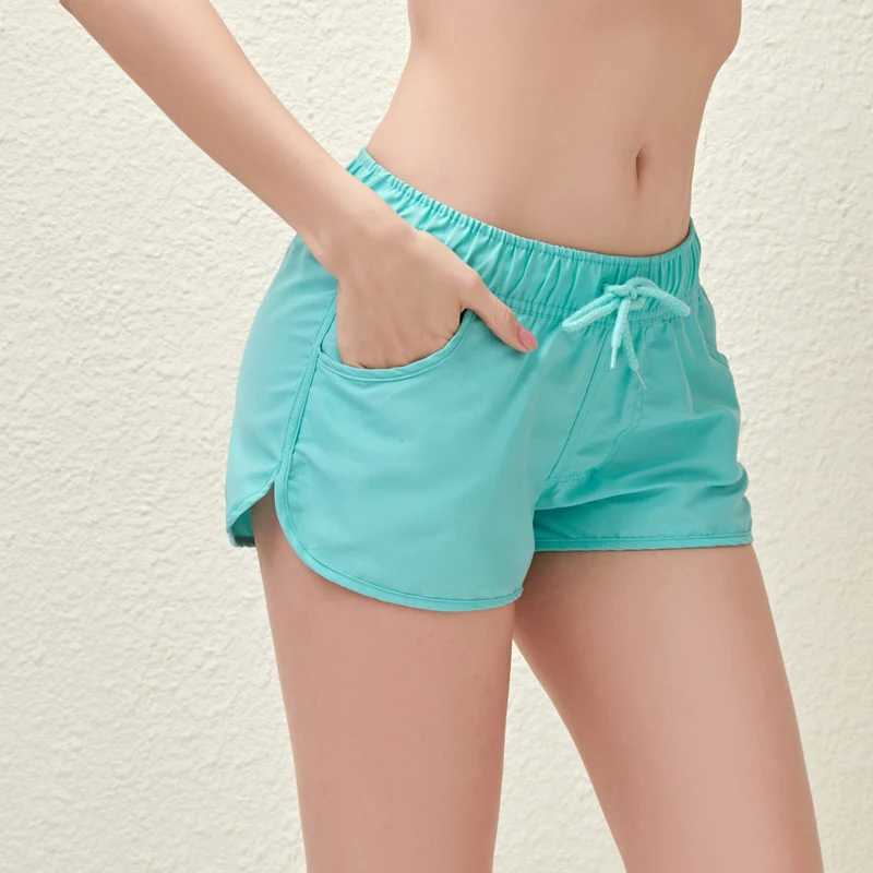 Summer Womens Marathon Running Shorts Training Fitness Running Yoga Sports Shorts Comfortable Breathable Gym Shorts W250324