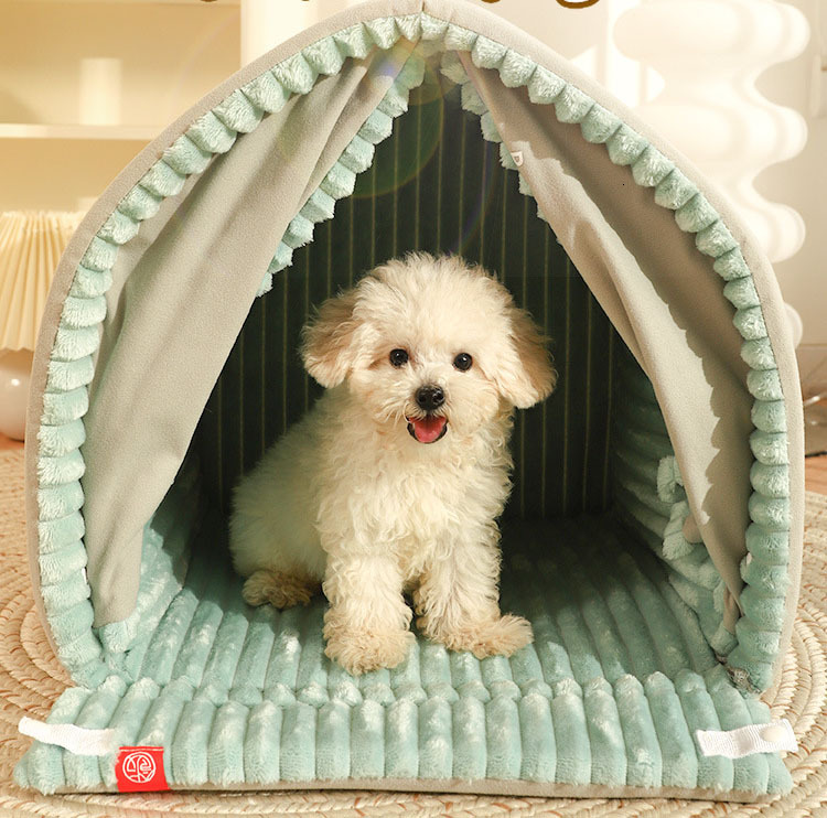 Dog Kennel, Warm In Winter, Small Dog House, Dog Bed Enclosed Pet, Winter Dog Bed, Cat Nest, All Season Universal Dog House 527