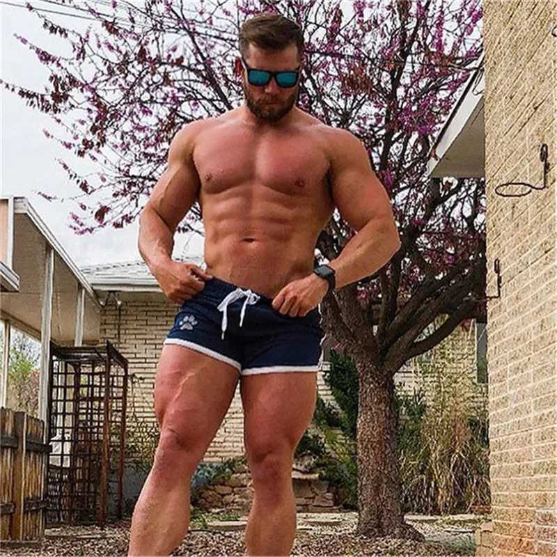 Training Shorts Solid Fitness Territory Sports Swimming Shorts Mens Running Gym Quick Drying Tie Plus Size Sportswear W250324