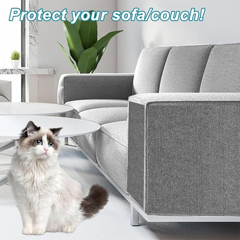 Trimmable Self-adhesive Carpet Multifunctional Cat Climbing Mat Suitable For Pet Anti Scratch And Bite