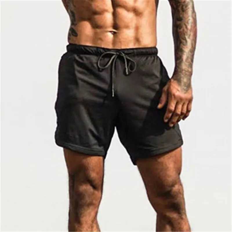 2024 Running Shorts Mens 2-inch Double layer Quick drying Gym Shorts Fitness Slow jogging Camo Mens Sports Shorts W250324
