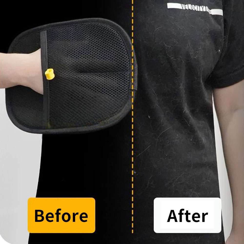 New Pet Grooming Gloves Static Dedusting Brush Pet Hair Remover Brush Removing Dog Cat Hair From Sofa Carpet Clothes