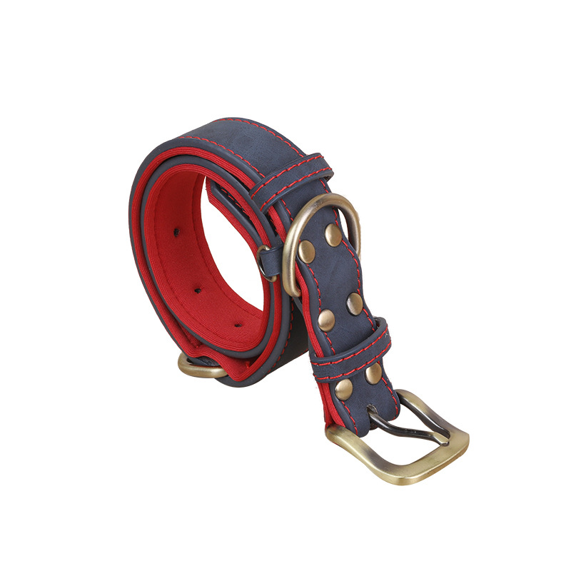 Soft & Strong PU Cat Collar with Retractable Strap and Premium Alloy Clasp Unisex Design